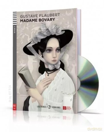 Madame Bovary, książka + CD, poziom B2 - Gustave Flaubert [KSIĄŻKA]