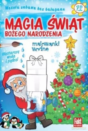 Magia Świąt Bożego Narodzenia Malowanki wodne [KSIĄŻKA]