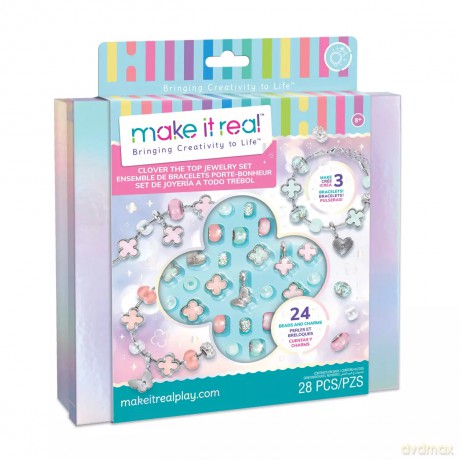 MAKE IT REAL Bransoletki Clover the Top, zestaw kreatywny