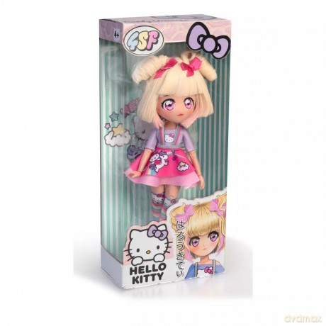 MANGA HELLO KITTY Blond, lalka, 19.5 cm