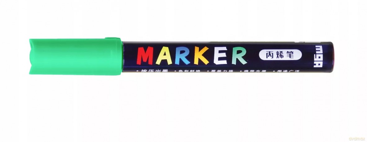 Marker akrylowy M&G 1-2 mm seledynowy