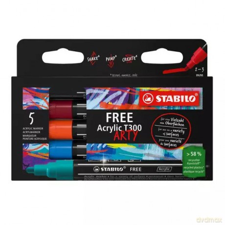 Marker Free T300, Urban Set (5 sztuk)