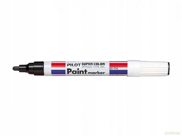 Marker olejowy czarny PILOT 1 szt.