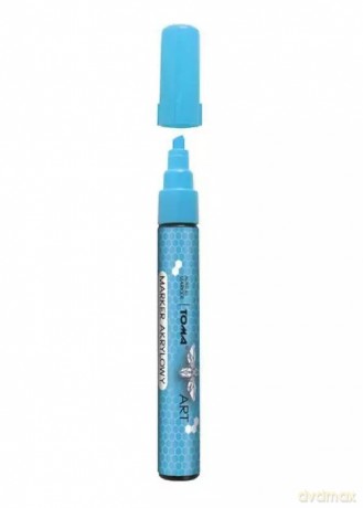 Marker permanentny niebieski Toma 1 szt.