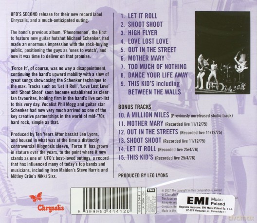 UFO: Force It [CD]