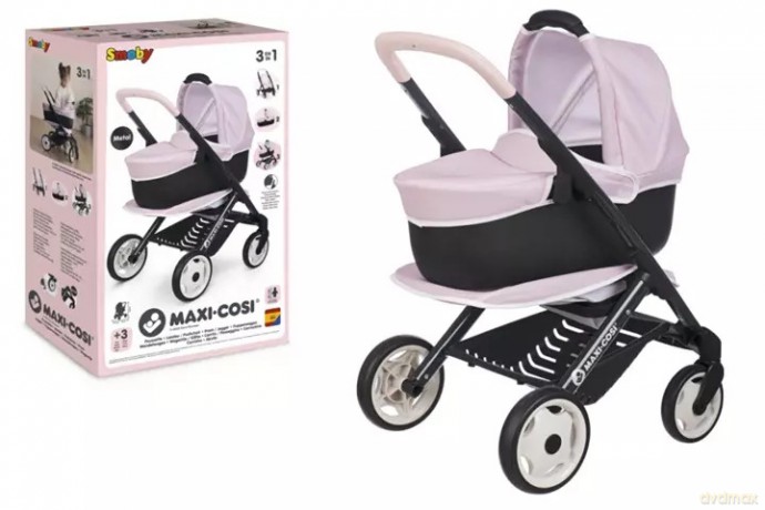 Maxi Cosi - wózek 3w1 różowy