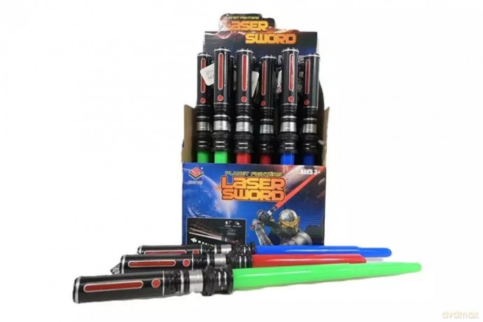 Miecz kosmiczny z bateriami 24szt/box 868-26 07574