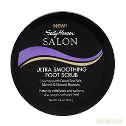 Sally Hansen Salon Ultra Smoothing Foot Scroub Wygładzający peeling do stóp 153 g [KOSMETYKI]