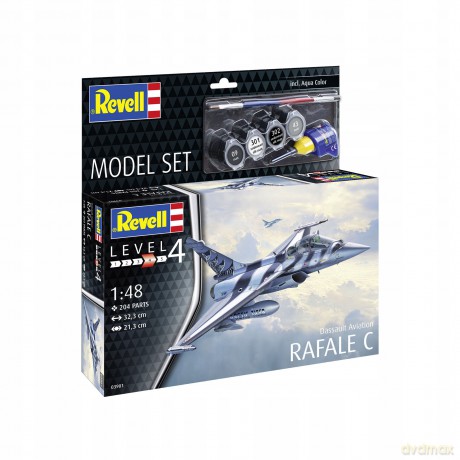 Model samolotu do sklejania 1:48 63901 Dassault Aviation Rafale