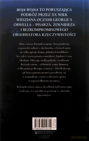 Moja wojna (edycja kolekcjonerska) - George Orwell [KSIĄŻKA]