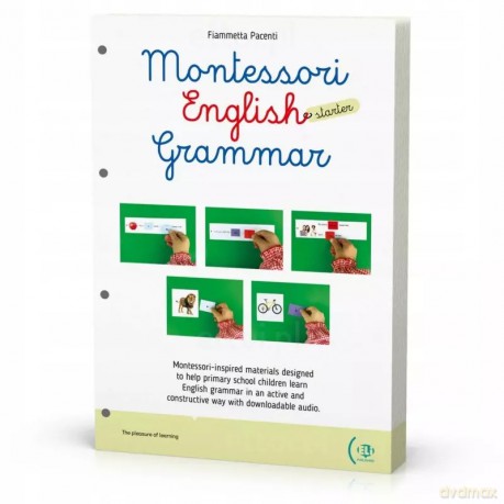 Montessori English Grammar (materiały + audio + segregator) OOS [KSIĄŻKA]