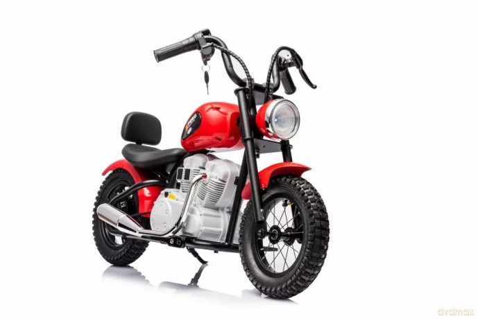 Motor na akumulator 36V A9902 Chopper czerwony