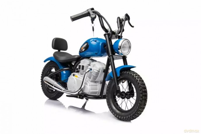 Motor na akumulator 36V A9902 Chopper niebieski