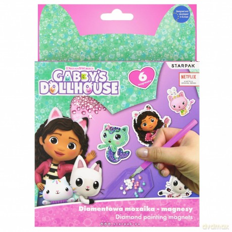 Mozaika Diamentowa Magn Gabby S Dh Starpak Pud48/72