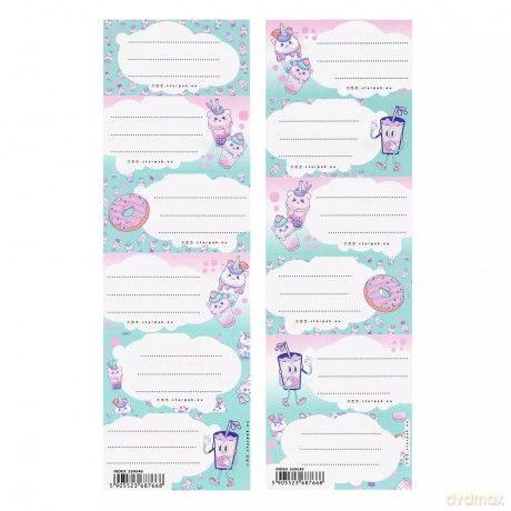 Naklej Na Zeszyt Bubble Tea Starpak Pb A 25/2500