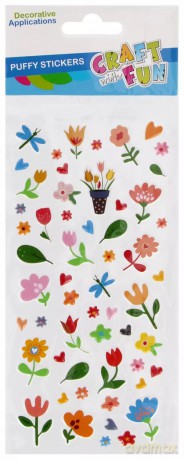 Naklej Puffy Kwiaty Cf Pbh 12/576