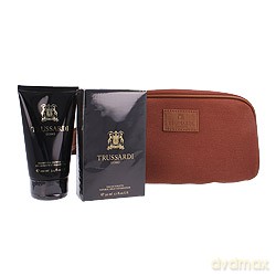 Trussardi Uomo Zestaw EDT 50 ml spray + żel p/p 100 ml + kosmetyczka [KOSMETYKI]