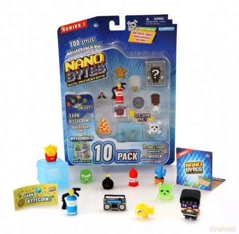 Nanobytes Blister 10 Element Gra Qr Reklama
