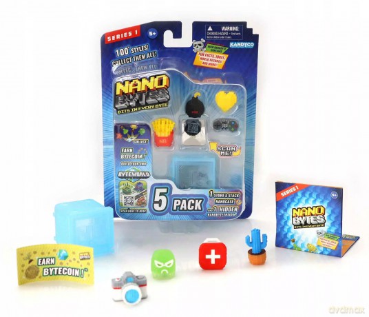 Nanobytes Blister 5 Element Gra Qr Reklama