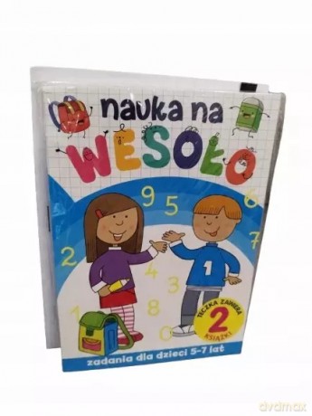 Nauka na wesoło. Zadania dla dzieci 5-7 lat [KSIĄŻKA]