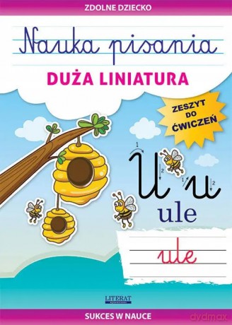 Nauka pisania Duża liniatura - Beata Guzowska [KSIĄŻKA]