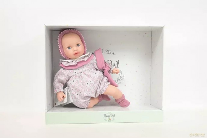 NINES lalka Alex 40cm czapka z pomponem 38328