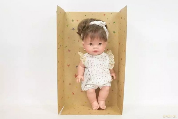 NINES lalka Joy 37cm brązowy kitek 30728