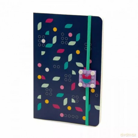 Notatnik LEGO DOTS z płytką i klockami do dekoracji 52796