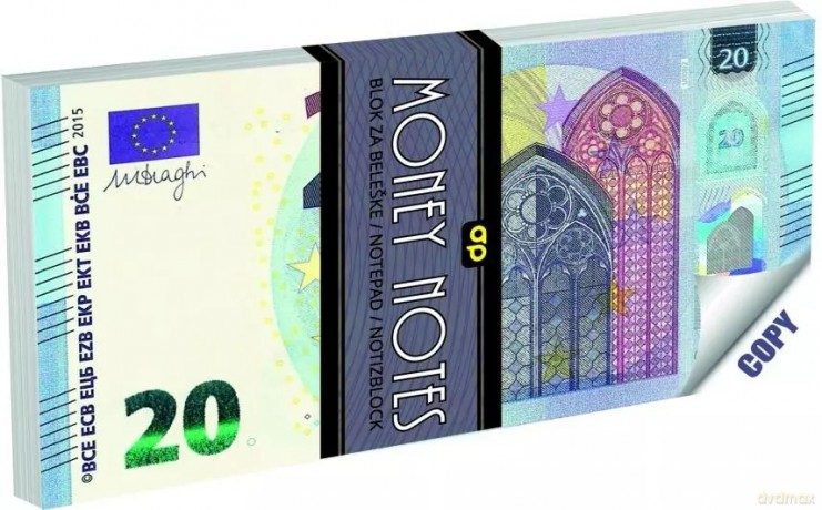 Notes 70K 20 Euro [KSIĄŻKA]
