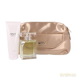 Versace Vanitas Eau de Toilette Zestaw - EDT 100 ml spray + balsam 100 ml + kosmetyczka [PERFUMY]