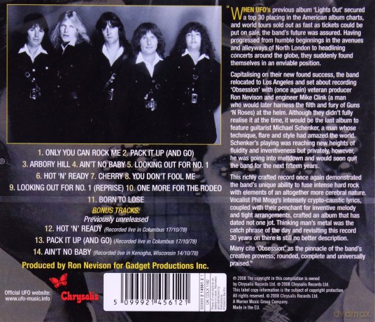 UFO: Obsession [CD]