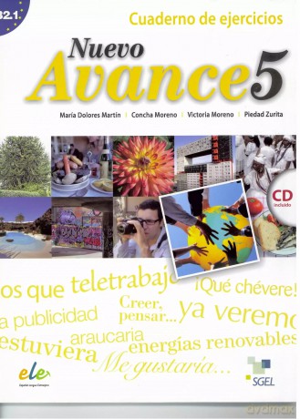 Nuevo Avance 5 Ćwiczenia + CD - Concha Moreno [KSIĄŻKA]