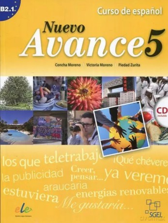 Nuevo Avance 5 podręcznik + CD - Concha Moreno [KSIĄŻKA]