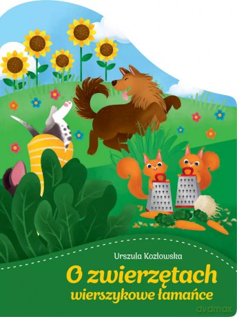 O zwierzętach wierszykowe łamańce - Natalia Berlik (ilustr.), Urszula Kozłowska [KSIĄŻKA]