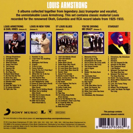 Louis Armstrong: Original Album Classics (Slipcase) [5CD]