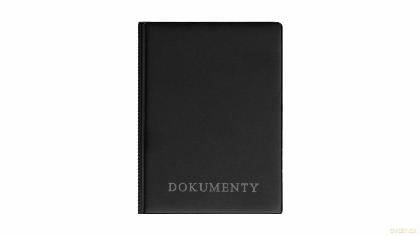 Okładka Na Dokum Dow Rejest czarny Premium B-fol
