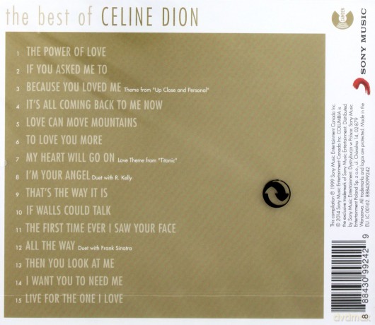 Céline Dion: The Very Best of Celine Dion [CD]
