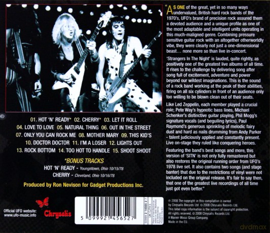 UFO: Strangers In The Night (Remastered) [CD]