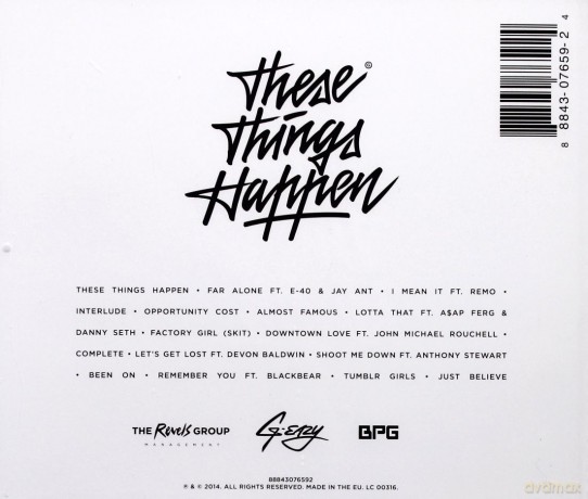 G-Eazy: These Things Happen [CD]