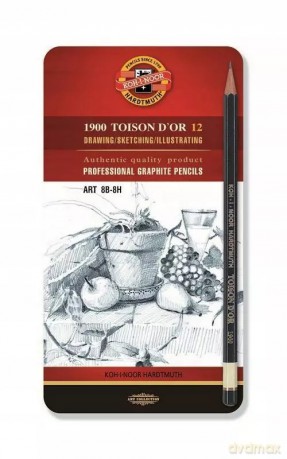 Ołówki bez gumki Koh-i-noor 1902012009PL1204 12 sztuk