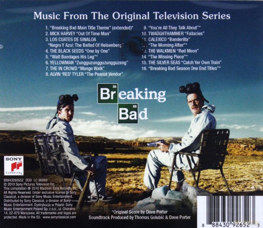 Breaking Bad soundtrack [CD]