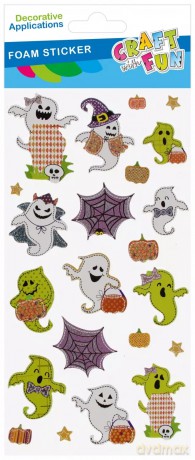 Ozdoby Dekoracyjne Samoprzylepne Eva Duszki Craft with Fun 572670