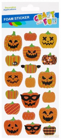 Ozdoby Dekoracyjne Samoprzylepne Eva Dynie Craft with Fun 572667