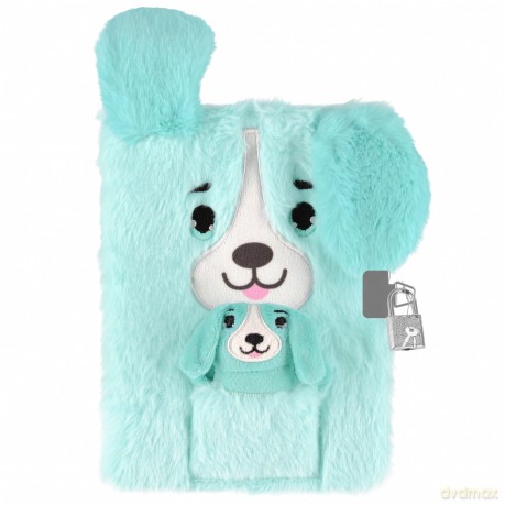 Pamiętnik Pluszowy Zamykany A5/80k Dog Starpak 564709