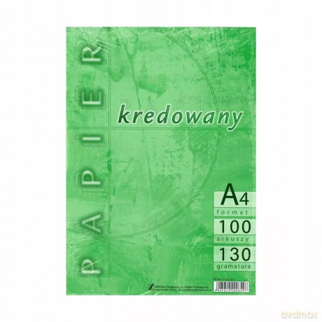 Papier biurowy Kreska format A4 100 arkuszy