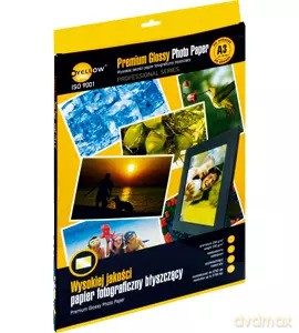 Papier Fotograficzny Błyszczący A3 230 g Yellow One 3ppg230 20 Ark.