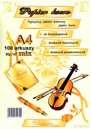 Papier ksero kolorowy A4