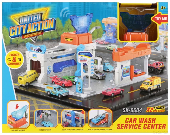 Parking Myjnia z Akcesoriami Mega Creative 569342