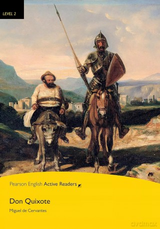 PEAR. Don Quixote. Book with eBook and audio. Level 2 [KSIĄŻKA]
