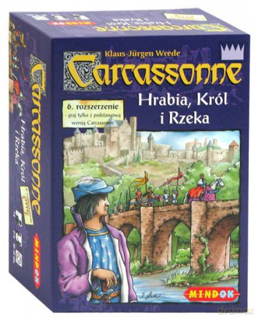 Carcassonne: 6. Dodatek - Hrabia, Król I Rzeka (edycja Polska) [GRA]